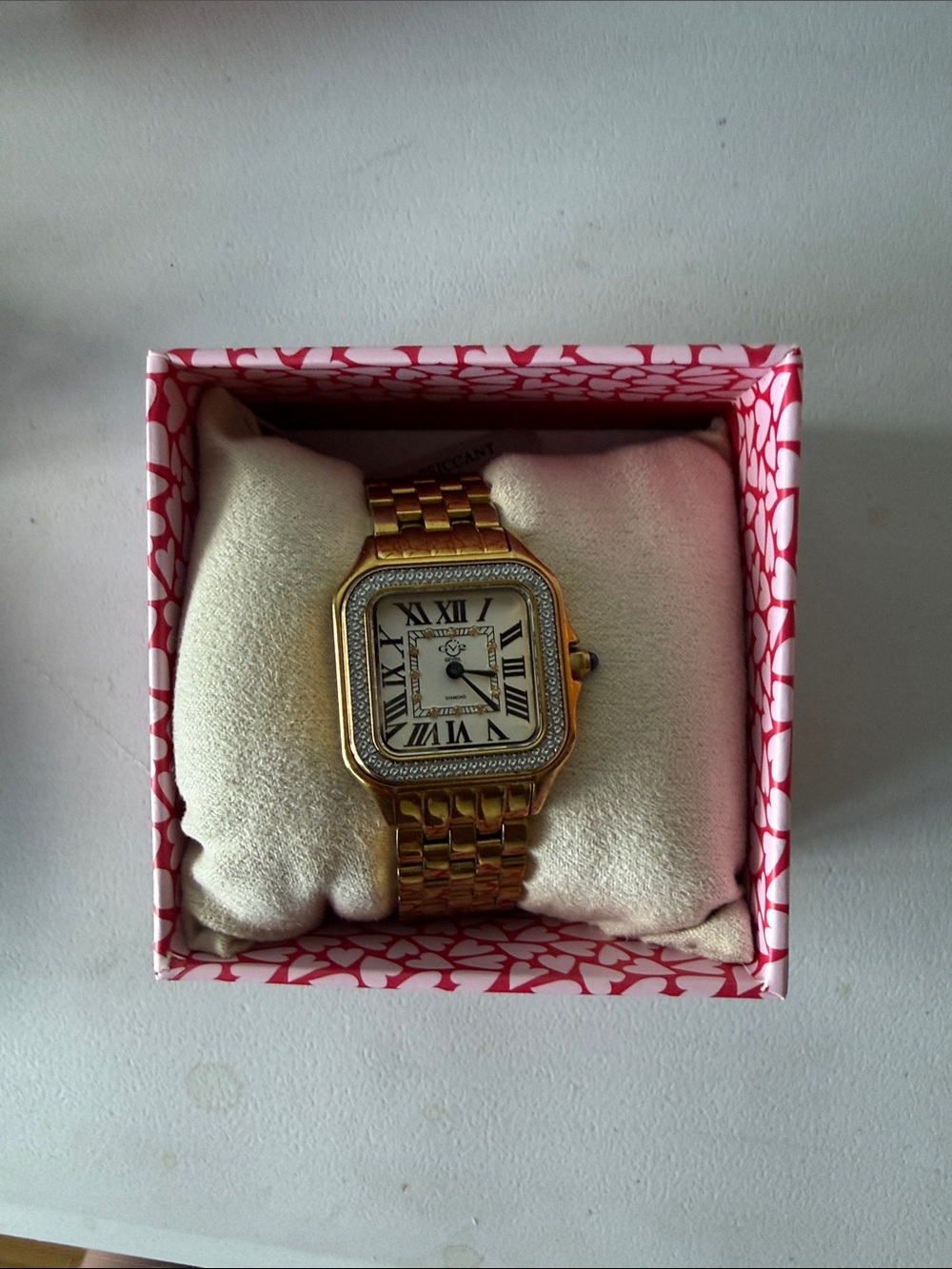 GV2 Milan 27.5 5mm stainless steel & diamond Bracelet watch one size